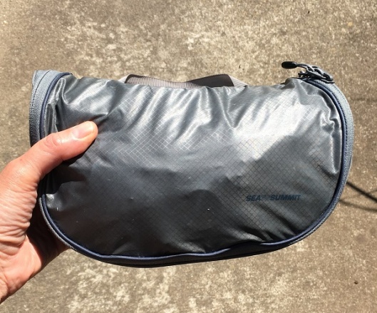 A closed Sea to Summit Toiletry kit